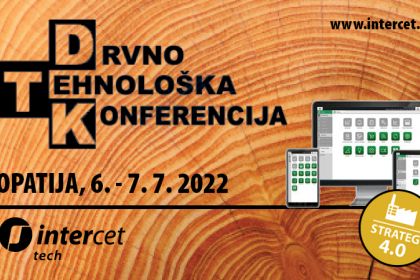 NAJAVA DOGODKA: Obiščite Intercet na Lesno-tehnološki konferenci v Opatiji.